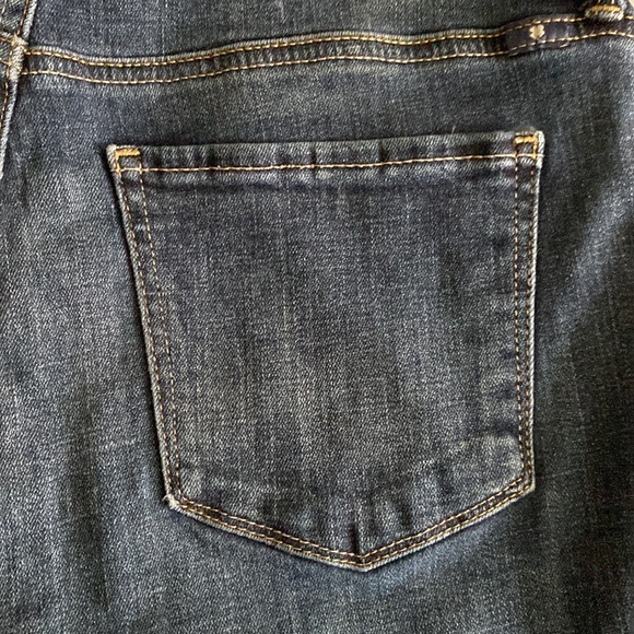 Lucky Brand Brigitte Skinny High Rise Raw Hem size 8 / 29 Medium Wash - Picture 10 of 13